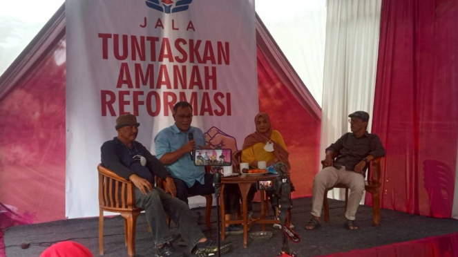 Jumhur Hidayat dan aktivis lainnya kritisi isu perpanjangan jabatan Presiden