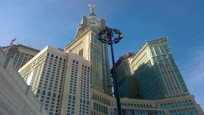 Hotel Zamzam Tower di Mekah, Arab Saudi