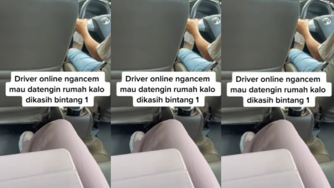 Viral! Driver Online Ancam Penumpang Jika Diberi Bintang Satu