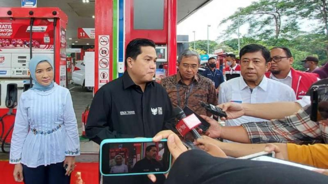 Menteri BUMN Erick Thohir.