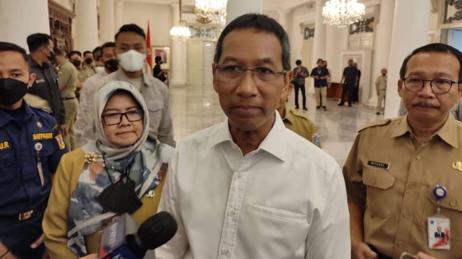 Penjabat Gubernur DKI Jakarta Heru Budi Hartono, Usai Sidak Pegawai Pemprov