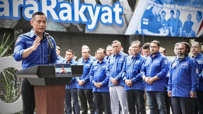 Ketua Umum Partai Demokrat Agus Harimurti Yudhoyono atau AHY.