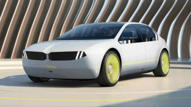 ilustrasi gambar konsep mobil masa depan BMW