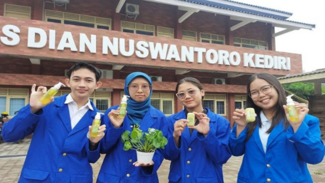 Mahasiswa Udinus Berhasil Membuat Sabun Mandi Berbahan Organik