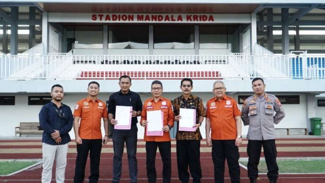 Homebase PSIM Yogyakarta yaitu Stadion Mandala Krida dilakukan penilaian