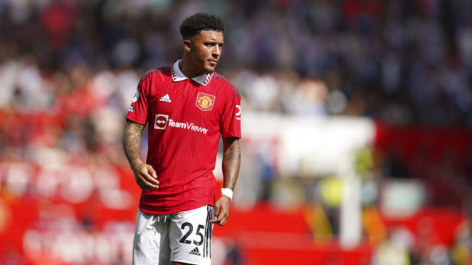 Pemain sayap Manchester United, Jadon Sancho