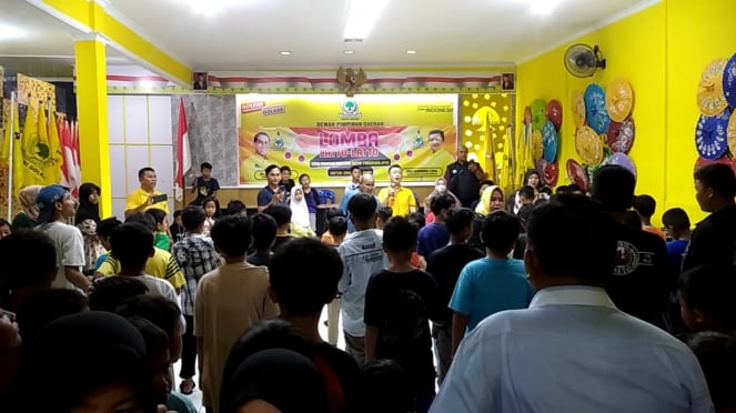 DPD Golkar Kota Tasikmalaya gelar lomba lato-lato.