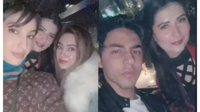 Aryan Khan dan artis senior Nora Fatehi