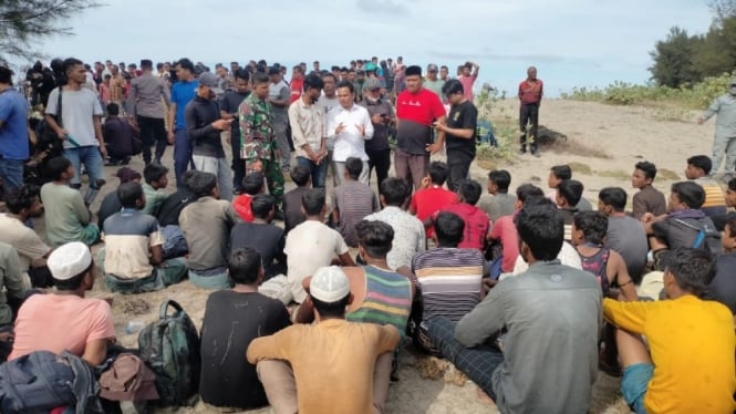 Sebanyak 184 Pengungsi Rohingya mendarat lagi di Aceh.