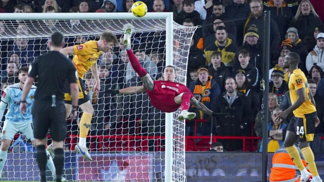 Liverpool vs Wolverhampton di Piala FA