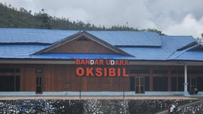 Bandara Oksibil, Kabupaten Pegunungan Bintang.