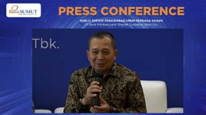 Public expose IPO PT Bank Pembangunan Daerah Sumatera Utara Tbk (Bank Sumut).