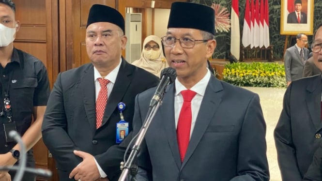 Penjabat Gubernur DKI Jakarta Heru Budi Hartono.
