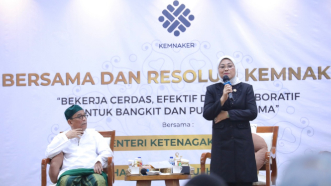 Doa bersama dan resolusi Kemnaker 2023