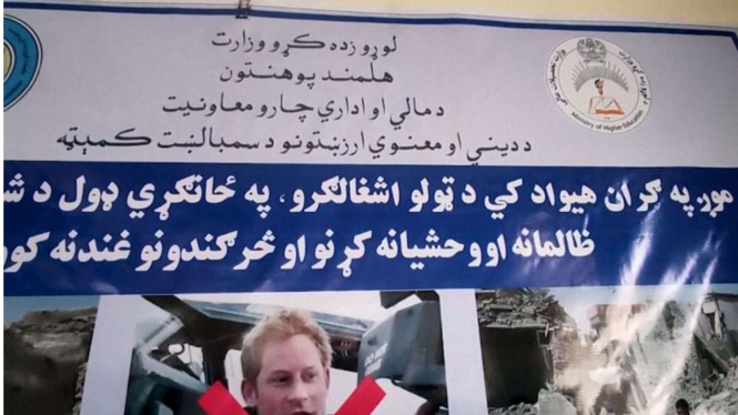 Warga Afghanistan minta Pangeran Harry diadili