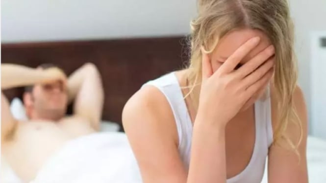 Ilustrasi sakit kepala usai berhubungan seks