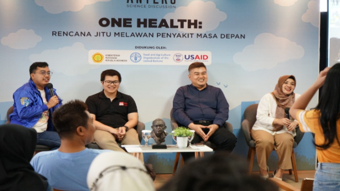 Animator Muda Indonesia Ikut Diskusi One Health Lawan Penyakit Masa Depan