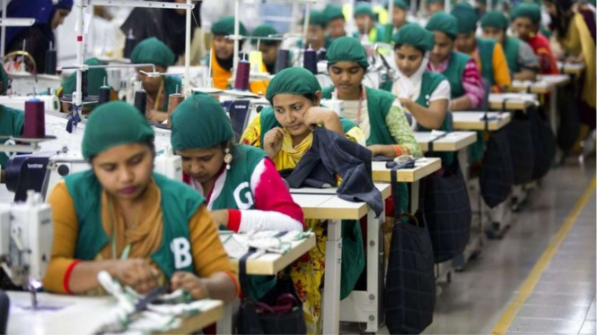 Pekerja industri garmen Bangladesh