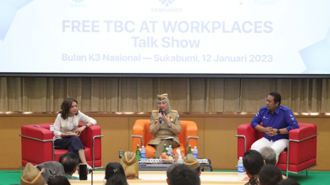 Talk Show bertajuk Free Tuberculosis at Workplace