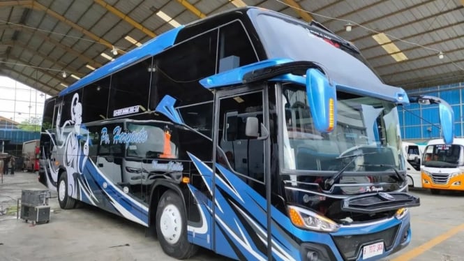 Bus baru dari PO Haryanto