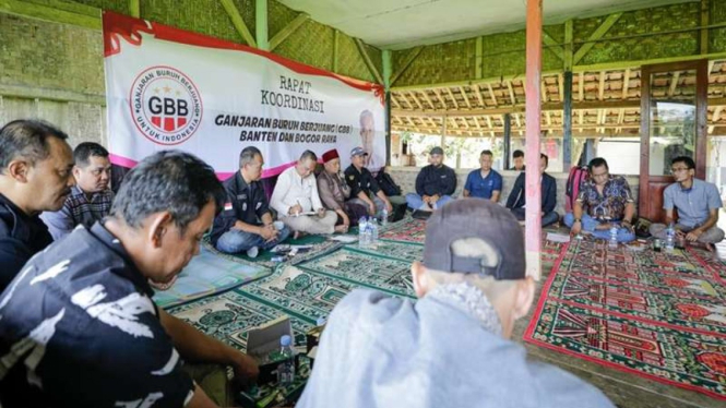 Sejumlah buruh di Banten dan Bogor Raya menggelar rapat koordinasi