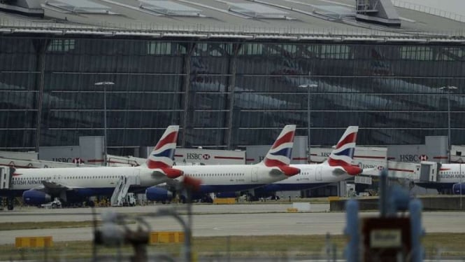 Bandara Heathrow, London, Inggris