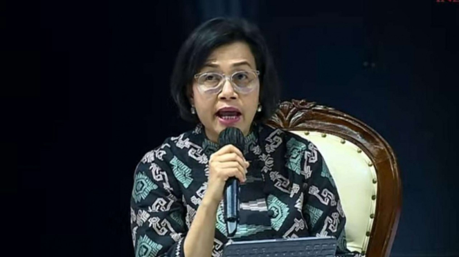 Menteri Keuangan Sri Mulyani Indrawati.