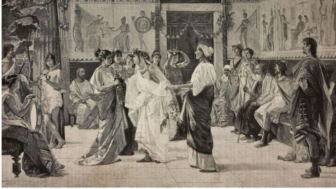 Ilustrasi zaman Yunani Kuno.