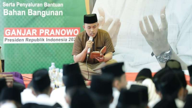 Santri Dukung Ganjar Sulsel doakan Ganjar Pranowo presiden 2024