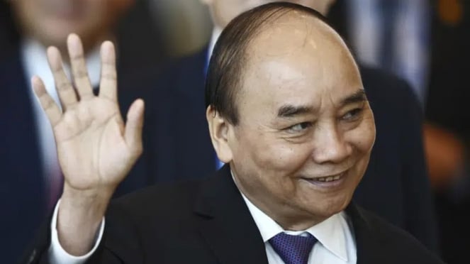 Presiden Vietnam, Nguyen Xuan Phuc.