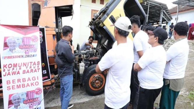 Sosialisasi keselamatan berkendara untuk para sopir truk