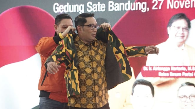 Dave Laksono dan Ridwan Kamil