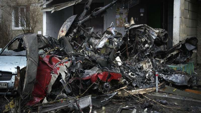 Kecelakaan helikopter menewaskan Mendagri Ukraina