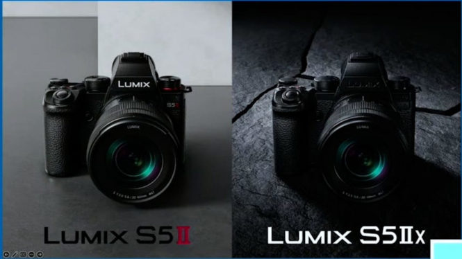 Panasonic Lumix S5 Mark II dan S5 Mark II X.