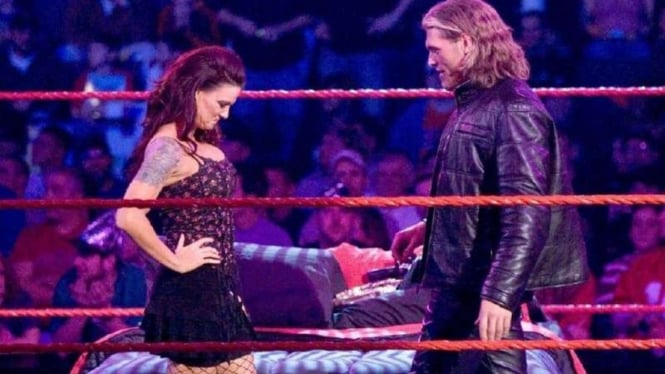 Live sex celebration Edge dan Lita di WWE