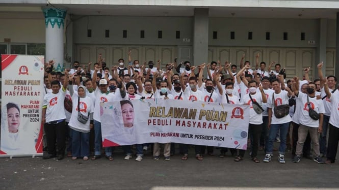 Relawan Puan di Magelang Jawa Tengah