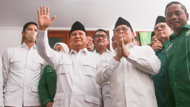 Prabowo-Muhaimin Resmikan Sekretariat Bersama