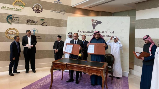 Andry Tanudjaja tandatangani perjanjian kerja sama dengan pengusaha Arab Saudi
