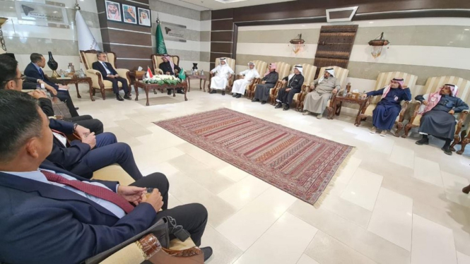 Pertemuan Kementerian Perdagangan RI dengan para Pengusaha di Arab Saudi