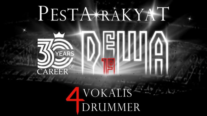 Konser Pesta Rakyat 30 Tahun Dewa 19 di Jakarta International Stadium