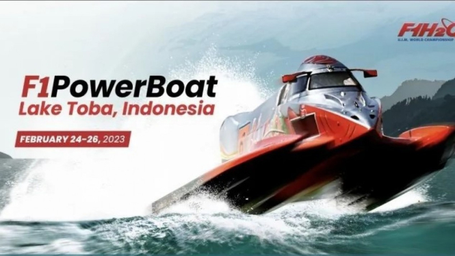 f1 powerboat danau toba live