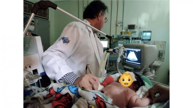 Bayi laki-laki seberat 7 kg lahir di Brasil