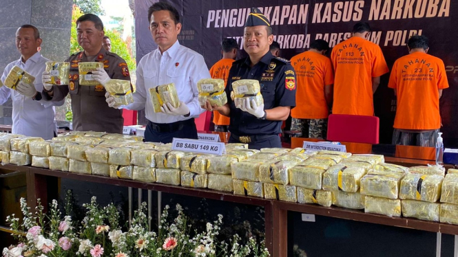 149 kilogram sabu jaringan Aceh-Malaysia diungkap