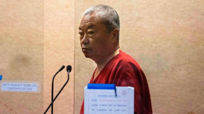 Zhao Chunli, tersangka pembunuhan brutal di California.