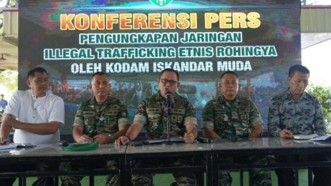 VIVA Militer:Kodam IM bongkar sindikat TPPO etnis Rohingya dari Aceh ke Malaysia