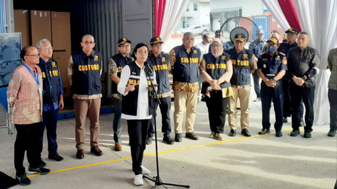 Menteri Keuangan Sri Mulyani Indrawati.