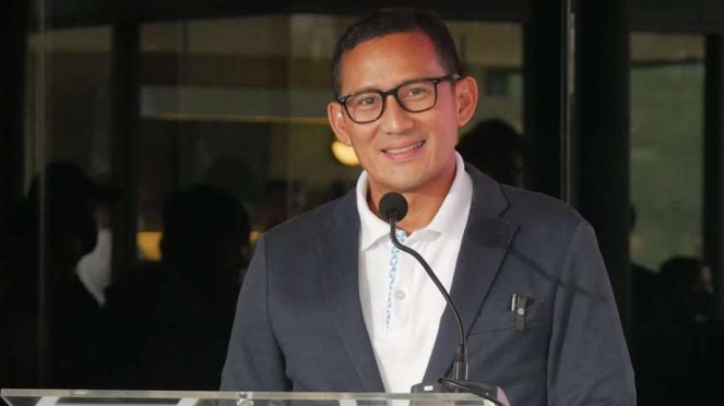 Menteri Pariwisata dan Ekonomi Kreatif Sandiaga Uno.