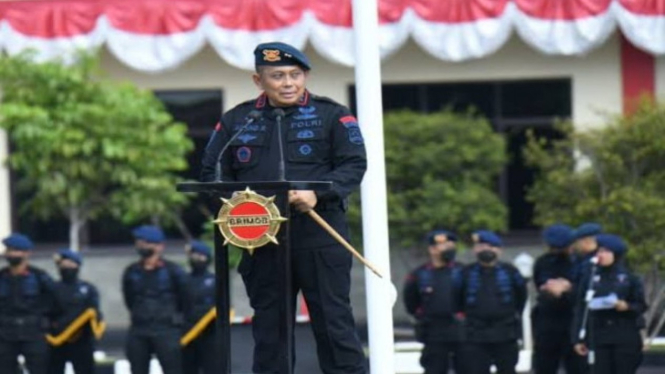 Komandan Korps (Dankor) Brimob Polri Komjen Anang Revandoko