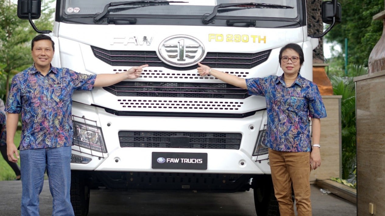 Foto Ratusan Truk Buatan China Laku Keras Di Indonesia 4316