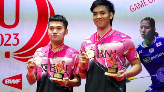 Ganda putra Indonesia, Leo Rolly Carnando/Daniel Marthin juara Indonesia Masters